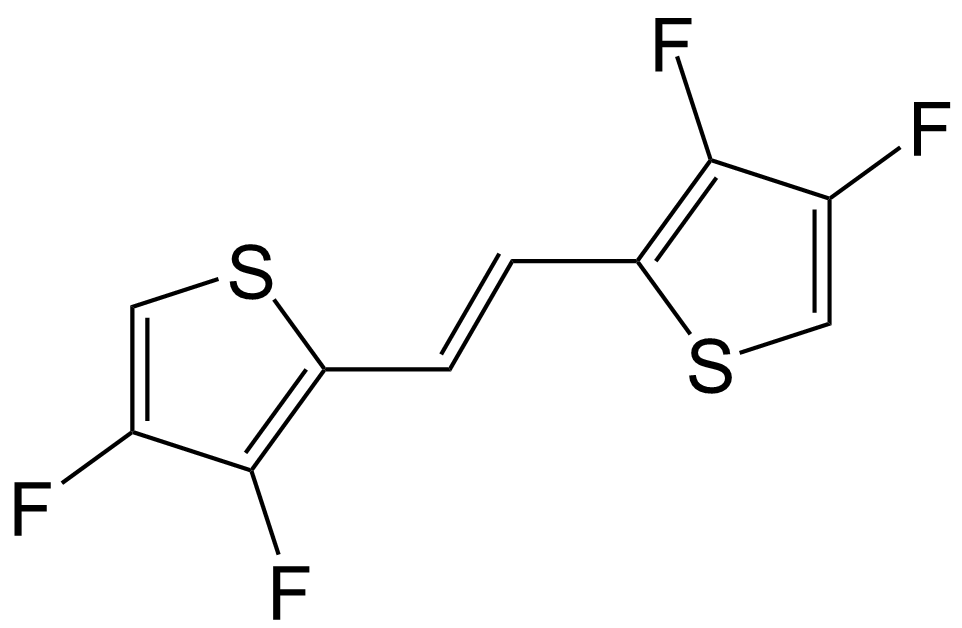 Thiophene, 2,2'-(1E)-1,2-ethenediylbis[3,4-difluoro-/1816974-28-3